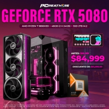 PCRB050 - Equipo AMD Ryzen 7 9850X3D + 48GB (2x24GB) + GeForce RTX 5080