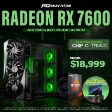 PCRB071 - Equipo AMD Ryzen 5 5500 + 16GB RAM + Radeon RX 7600