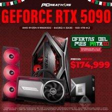 PCRB122 - Equipo AMD Ryzen 9 9950X3D2 + 64GB - 2 x 32GB + GeForce RTX 5090