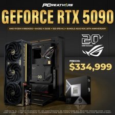 PCRB124 - EQUIPO AMD Ryzen 9 9950X3D2 + 128GB (4x32GB) + GeForce RTX 5090 (ASUS ROG 20th Anniversary)