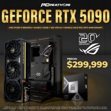 PCRB125 - EQUIPO AMD Ryzen 9 9950X3D2 + 64GB (2x32GB) + GeForce RTX 5090 (ASUS ROG 20th Anniversary)