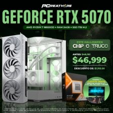 PCRB147 - Equipo AMD Ryzen 7 9850X3D + 24GB RAM + GeForce RTX 5070