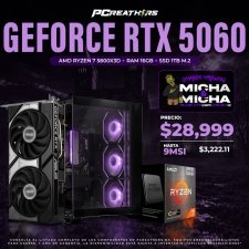 PCRB162 - Equipo AMD Ryzen 7 5800X3D + 16GB RAM + GeForce RTX 5060