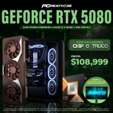 PCRB172 - EQUIPO AMD Ryzen 9 9950X3D + 64GB (2x32GB) + GEFORCE RTX 5080