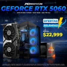 PCRB185 - EQUIPO AMD Ryzen 7 5700X + RAM 16GB + GeForce RTX 5060 (OFERTAS RELÁMPAGO)