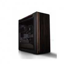Gabinete ASUS ProArt PA602 Wood Edition Modern Black, Midi-Tower, ATX/EATX/Micro-ATX/Mini-ITX, USB 3.0, sin Fuente, 3 Ventiladores Instalados, Negro