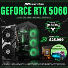 PF005 - Equipo AMD Ryzen 5 9600 + 16GB RAM + GeForce RTX 5060