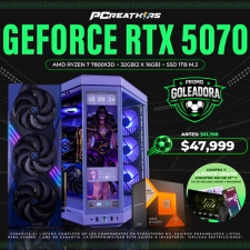 PF009 - Equipo AMD Ryzen 7 7800X3D + 32GB - 2 x 16GB + GeForce RTX™ 5070