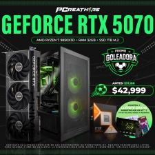 PF010 - Equipo AMD Ryzen 7 9850X3D + 32GB RAM + GeForce RTX 5070