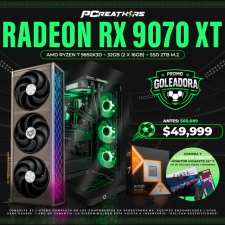 PF013 - Equipo AMD Ryzen 7 9850X3D + 32GB - 2 x 16GB + Radeon RX 9070 XT