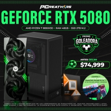 PF016 - Equipo AMD Ryzen 7 9850X3D + 48GB RAM + GeForce RTX 5080
