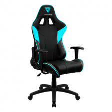 ThunderX3 Silla Gamer EC3, hasta 150Kg, Negro/Cyan