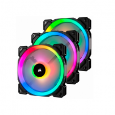 Ventilador Corsair CO-9050072-WW, 3x 120mm, 1500RPM, RGB, Negro 