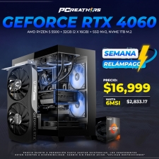 SRPCR08 - EQUIPO AMD Ryzen 5 5500 + 32GB - 2 x 16GB + GeForce RTX 4060