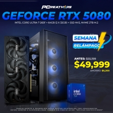 SRPCR17 - EQUIPO Intel Core Ultra 7 265F + 64GB (2 x 32GB) + GeForce RTX 5080