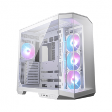Gabinete MSI MAG PANO M100R PZ WHITE, Midi-Tower, ATX/Micro-ATX/Mini-ITX, USB 3.0, sin Fuente, 4 Ventiladores Instalados, Blanco