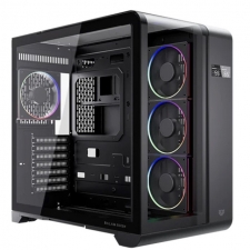 Gabinete Balam Rush Tank Expert Curve 7400, Midi-Tower, ATX/Micro-ATX/Mini-ITX, USB 2.0/3.0, sin Fuente, 4 Ventiladores Instalados, Negro