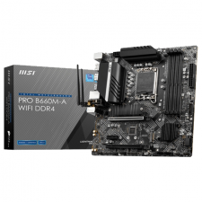 Tarjeta Madre MSI Micro-ATX PRO B660M-A WIFI DDR4, S-1700, Intel B660, HDMI, 128GB DDR4 para Intel