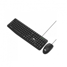 Kit de Teclado y Mouse Qian QKX-20603, Alámbrico, USB, Negro (Español)