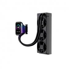 HYTE THICC Q80 Trio Enfriamiento Liquido para CPU, 3 x 120mm, hasta 3000RPM, Negro