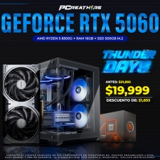 TUD027 - EQUIPO AMD Ryzen 5 8500G + RAM 16GB + GeForce RTX 5060
