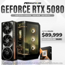 TUD036 - EQUIPO AMD Ryzen 9 9950X3D + 48GB (2 x 24GB) + GeForce RTX 5080