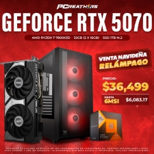 USR004 - Equipo AMD Ryzen 7 7800X3D + 32GB - 2 x 16GB + GeForce RTX 5070