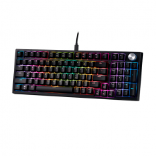 Teclado Gamer XPG SORCERER LED RGB 96%, Teclado Mec&aacute;nico, XPG Red Switch, Al&aacute;mbrico, USB, Negro, Espa&ntilde;ol