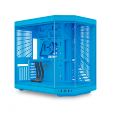 Gabinete Hyte Y70 Blueberry Milk, Midi-Tower, ATX/EATX/Micro-ATX/Mini-ITX, USB 3.0, sin Fuente, sin Ventiladores Instalados, Azul